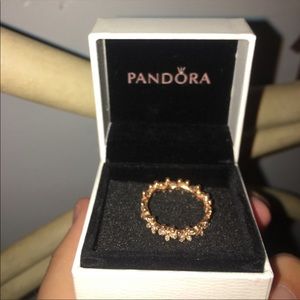 Daisy Pandora Ring RoseGold